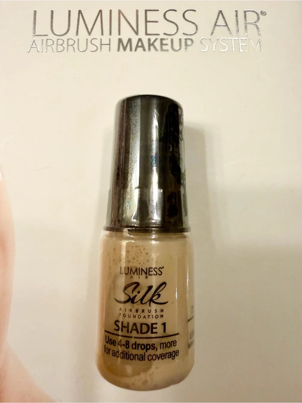 Luminess Air Silk Airbrush Foundation Shade 1 New Factory Sealed